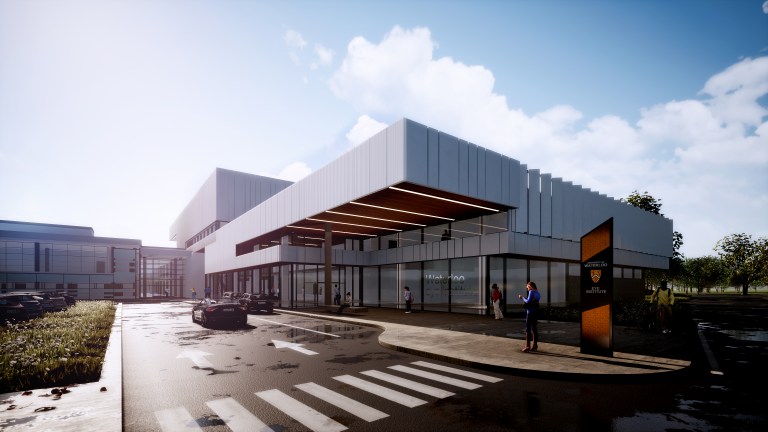 A rendering of the Waterloo Eye Institute