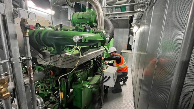 The Region installed technology that cleans the methane gas produced from treating sewage and uses it to produce heat and electricity.