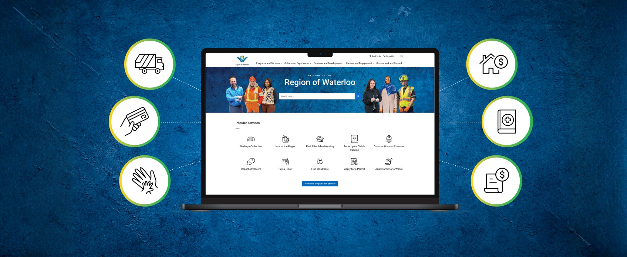 Newly-redesigned Region websites connect you to the information you need